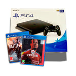 Bundle Consola PS4+Battlefield1+FIFA20