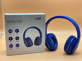 Wireless On Ear Headphones color rojo, azul y café